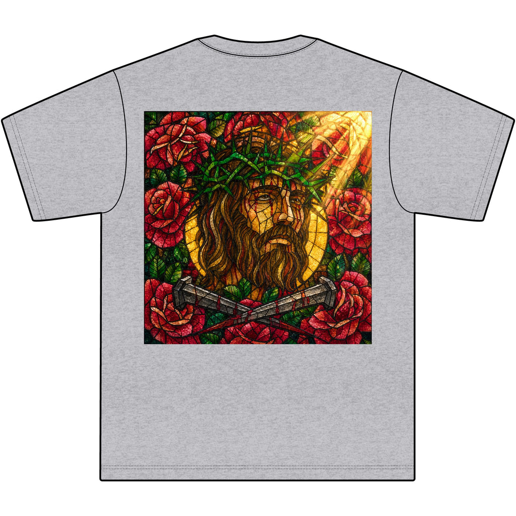 Jesus Crown of Thorns T-Shirt -"Let the Son In"