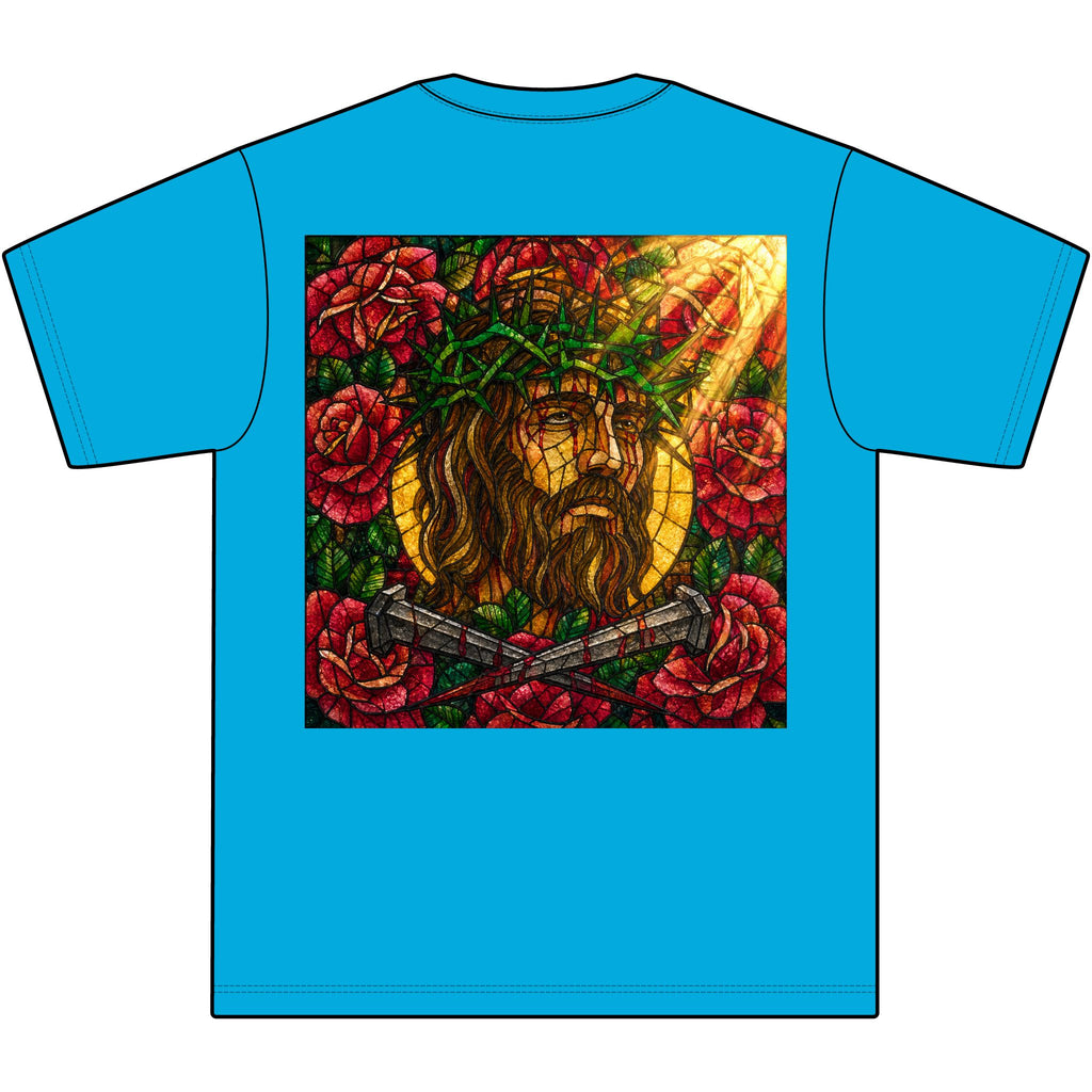 Jesus Crown of Thorns T-Shirt -"Let the Son In"
