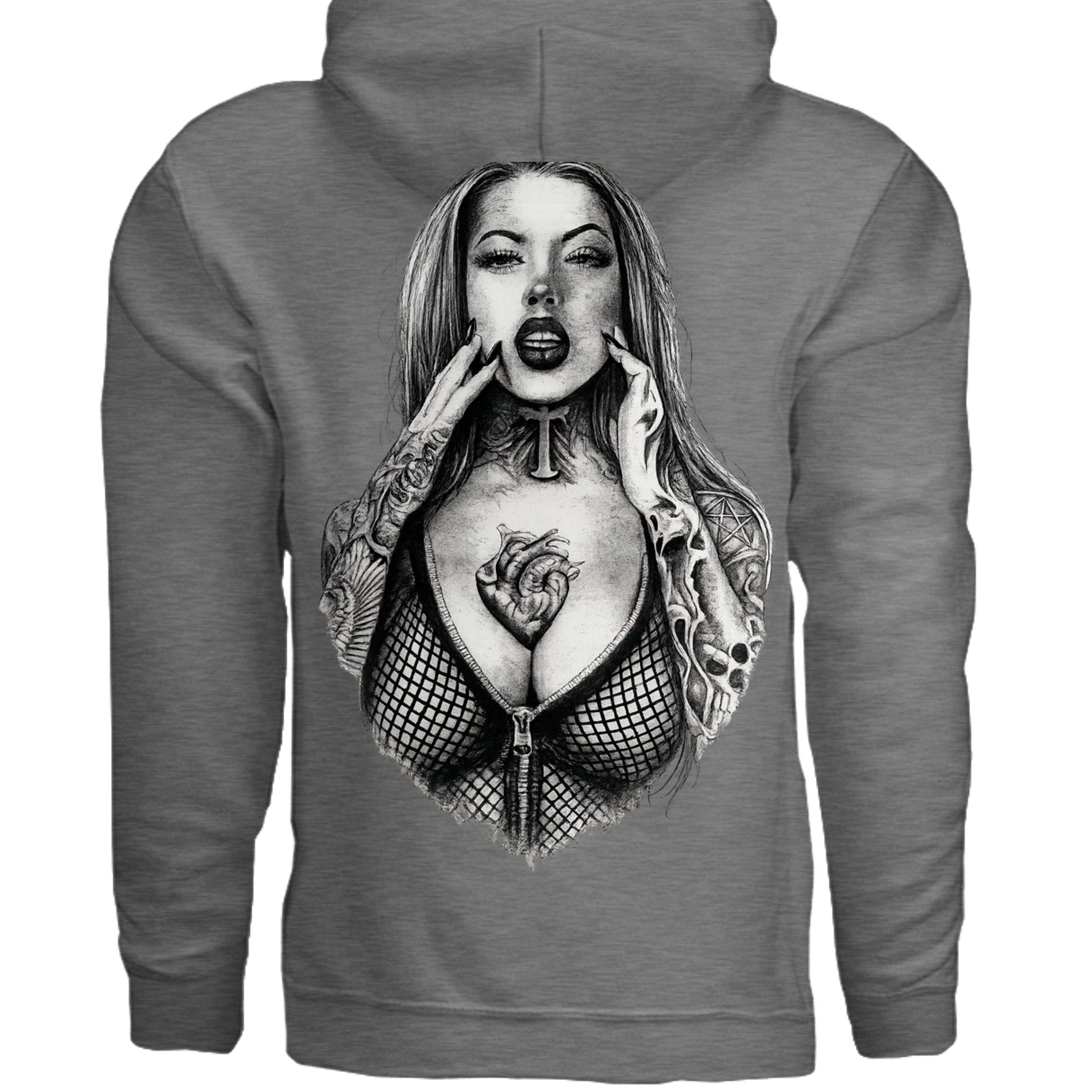 GRAPHITE HEATHER - G185 - BACK