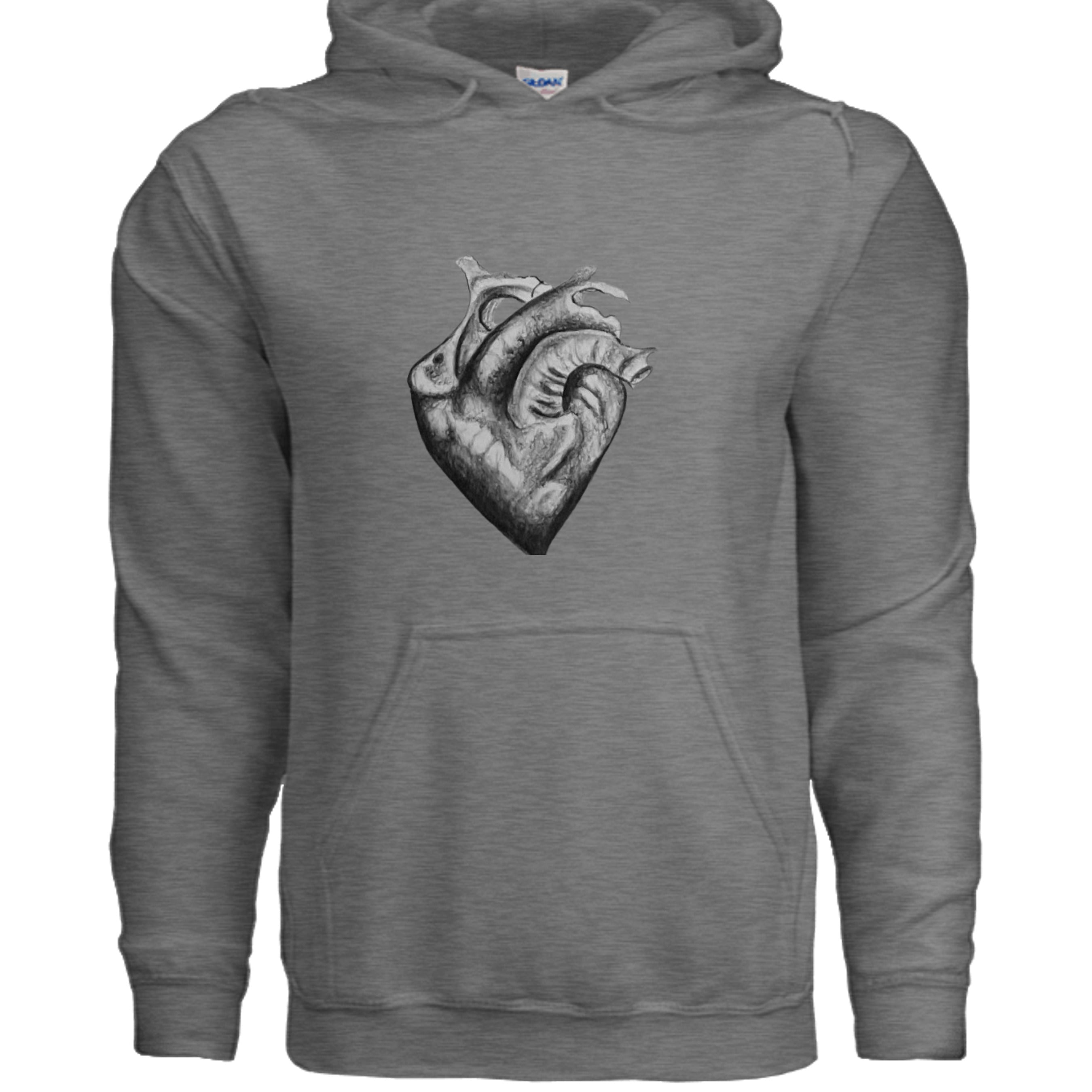 GRAPHITE HEATHER - G185 - FRONT